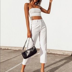 Agenda Princess Polly US 6 White Jeans